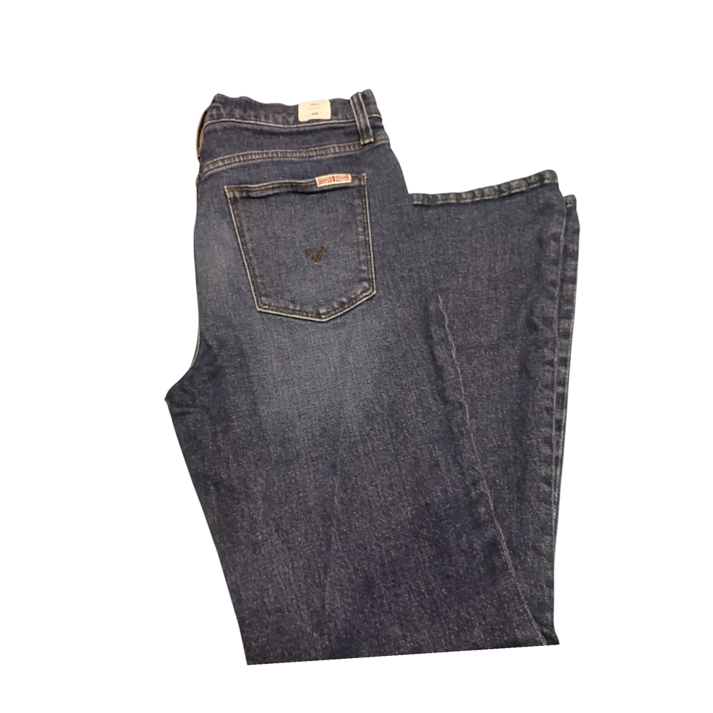 Hudson Jeans Heidi High-Rise Flare in Dark Blue Size 30